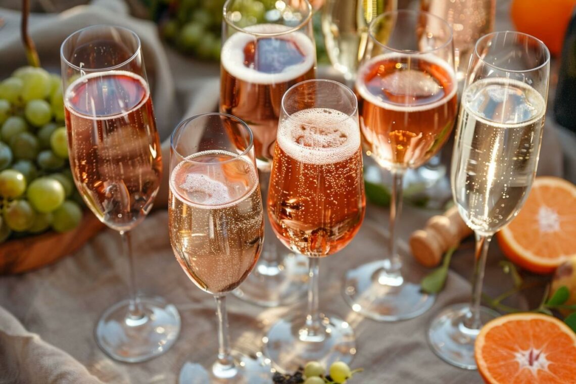 Alternatives au champagne pour un vin d'honneur de mariage : 5 options festives et abordables