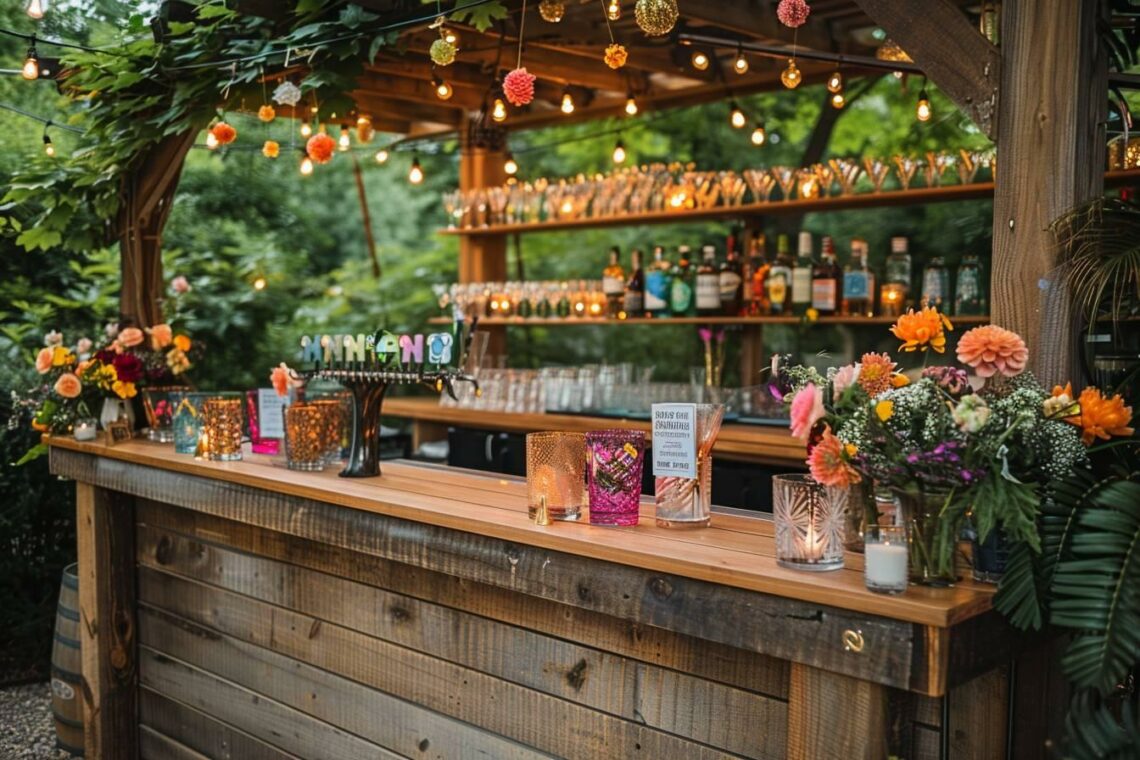 12 Idées de bar uniques pour un mariage inoubliable : surprenez vos invités avec originalité