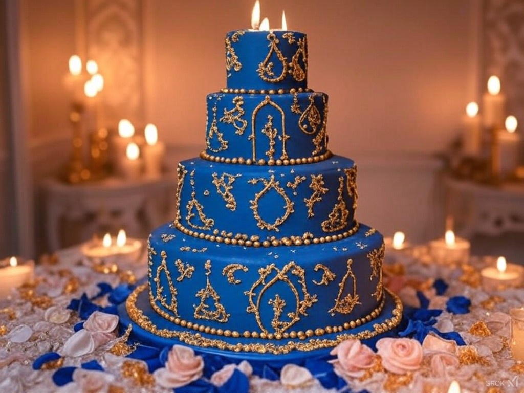 gâteau de mariage féerique