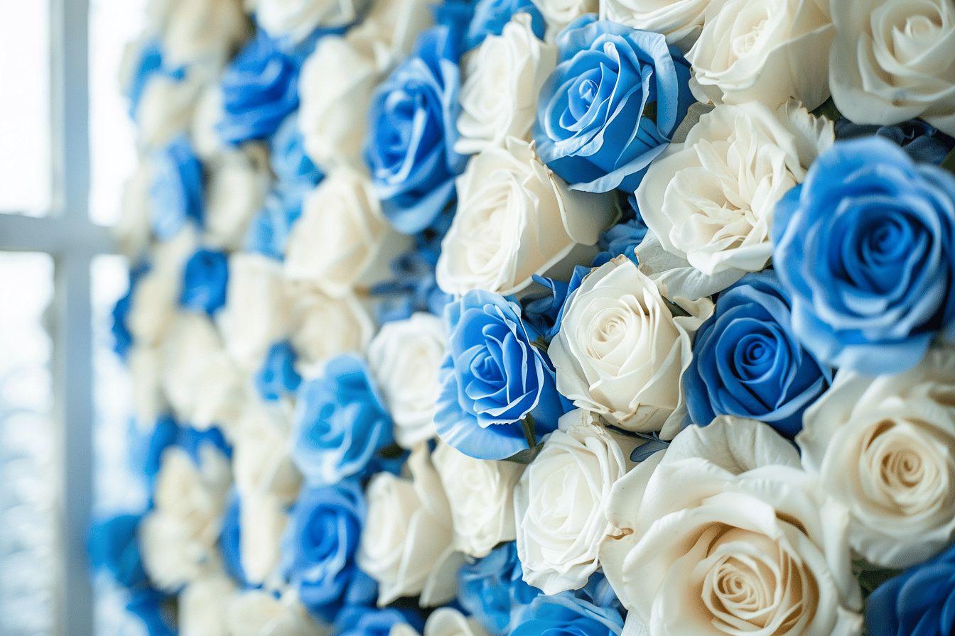 Idées élégantes de décoration de mariage en bleu marine : inspirations pour une cérémonie chic